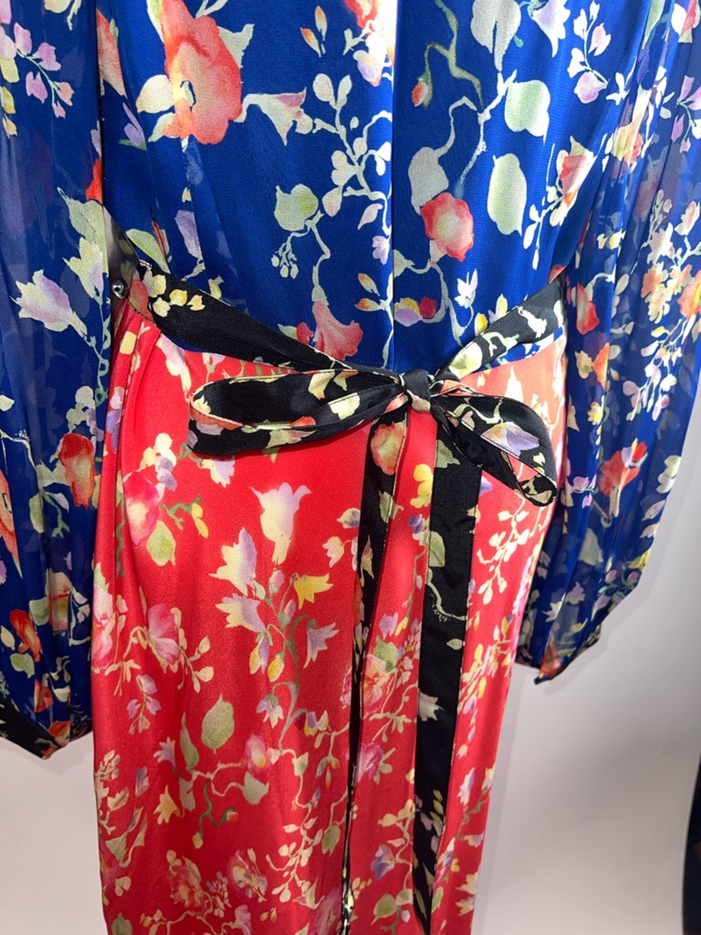 💙🧡NWT RIXO IN THE SPIRIT OF PALM BEACH AYLA MIDI DRESS IN SIZE XL - Picture 16 of 17